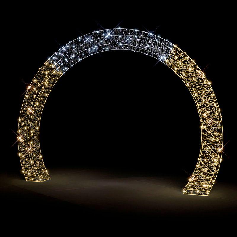 Арка декоративная "Подкова" 400см 501-447