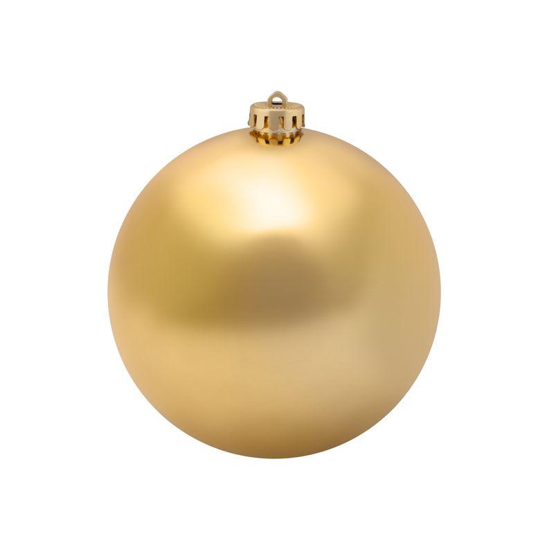 Фигура елочная "Шар" 15см IP65 на уличную ель глянцев. зол. Neon-Night 502-021