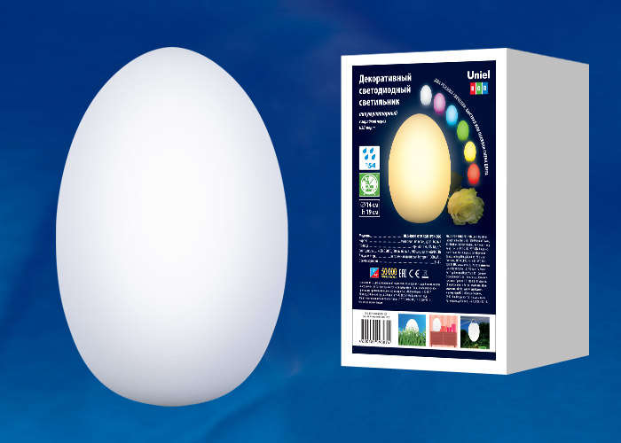 Светильник светодиодный ULG-R003 019/RGB IP54 EGG Uniel UL-00003302