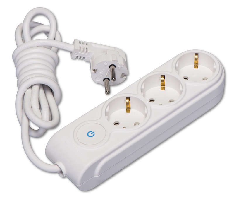 Удлинитель 3х15м с заземл. 16А IP20 с выкл. защ. шторки Makel N3310093