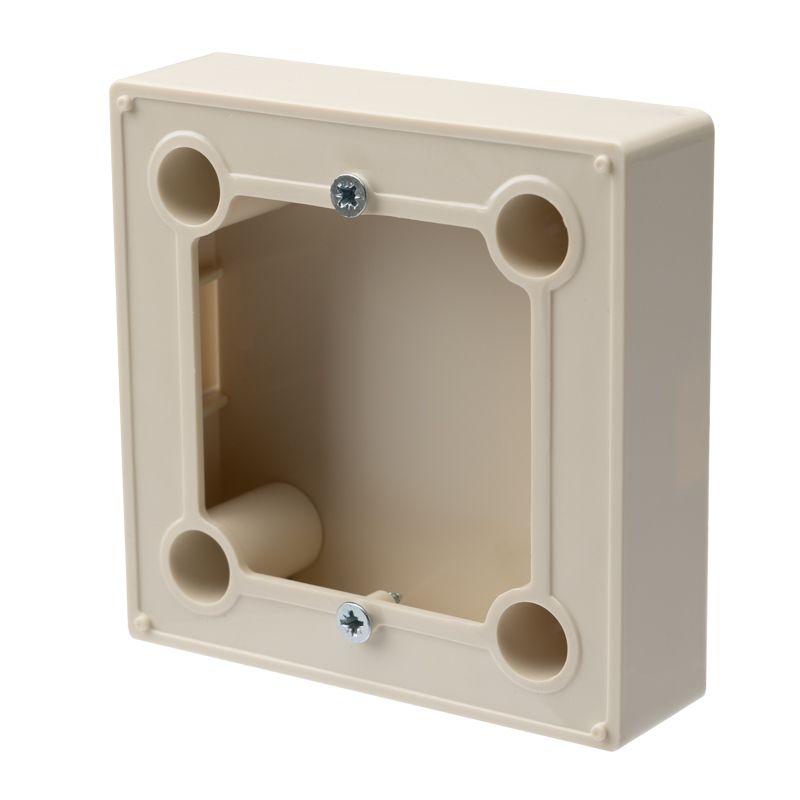 Бокс для накладного монтажа электроустановочных изделий BN-01 беж. Rexant 51-0569-2
