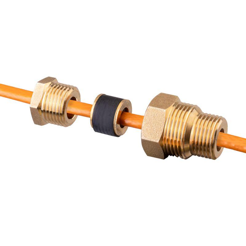 Кабель греющий саморег. пищевой ECO Line (комплект в трубу) 10HTM2-CT (20м/200Вт) Rexant 51-0607