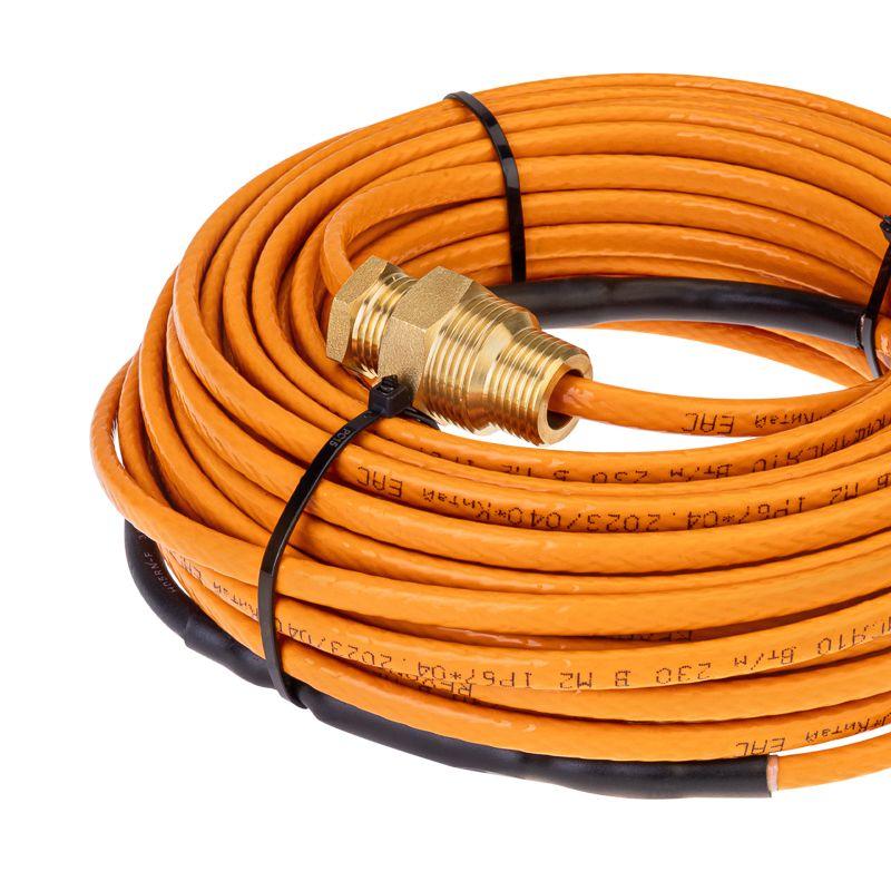 Кабель греющий саморег. пищевой ECO Line (комплект в трубу) 10HTM2-CT (25м/250Вт) Rexant 51-0608