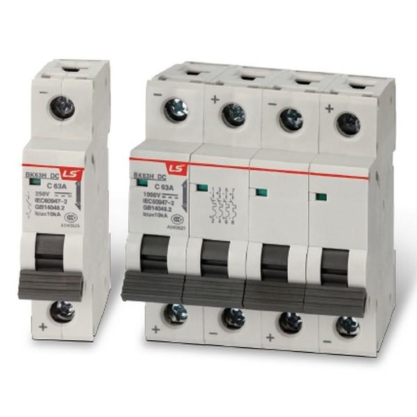 Выключатель автоматический модульный 1п C 10А 10кА BK63H-DC 250VDC LS Electric 626055100