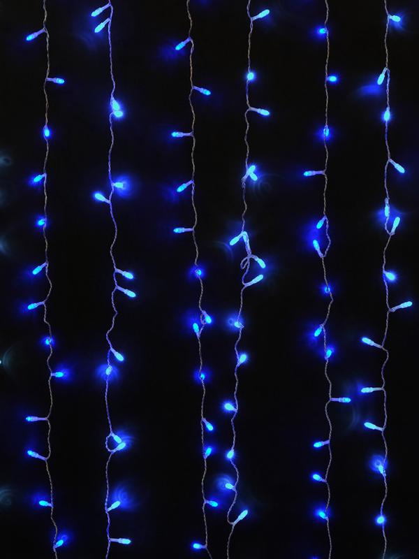 Гирлянда "Занавес" 500 LED 250х150см уличная соед. до 6 мод. син. SHLights 4690601041319