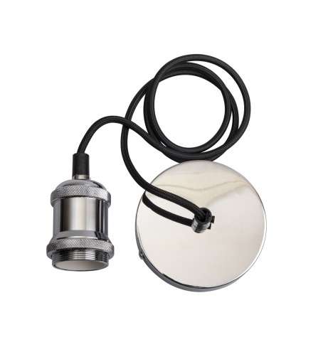Патрон с проводом RETRO PLC 01 E27 230V/1M Electrosilvering Pro JazzWay 5015951