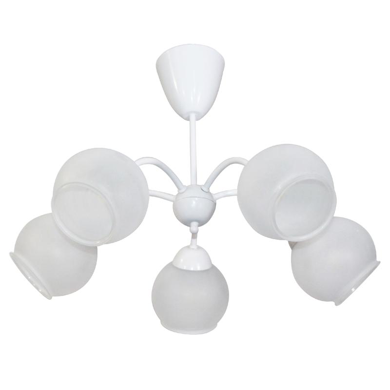 Светильник НСБ 01-5х60-119 "Лера" 157 плафон 8248 E27 люстра реновация бел. (инд. упак.) Элетех 1005404159