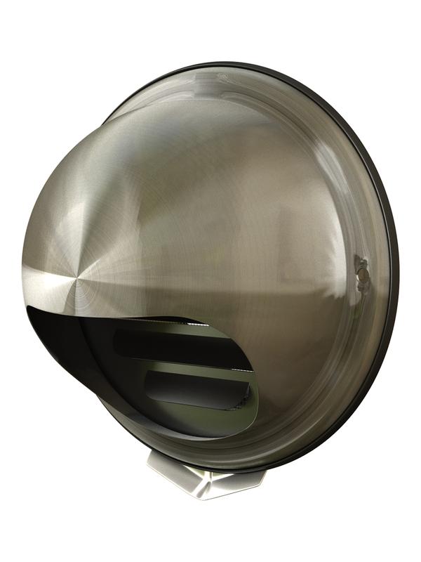 Выход стенной вентил. вытяжной метал. с фланцем D100 ERA 10ВМ