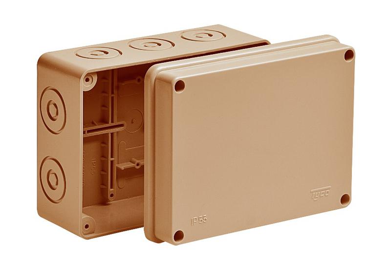 Коробка распределительная ОП 150х110х70мм IP55 без гермет. (инд. упак.) Ruvinil 67054НГ