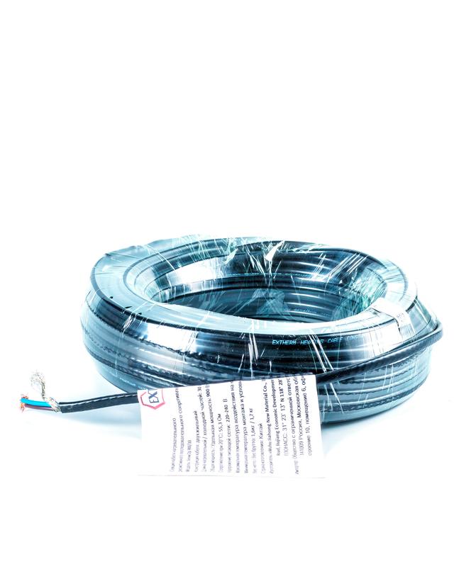 Секция нагревательного резистивного двухжил. кабеля 30Вт/м 900Вт (площадки/кровли) термопласт (дл.30м) Extherm SNOW/2p 900/30