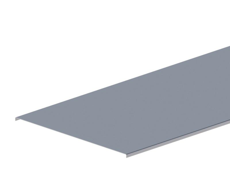 Крышка лотка монтажного прямого осн.400 L2000 сталь 1мм ЛК.400.15.2000.1.1 СОЭМИ Н0121211126