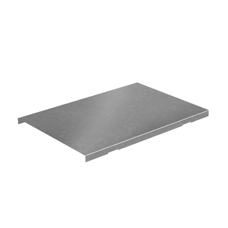 Крышка для угла вертикального внешн. с разворотом трассы на 90град. осн.200 сталь 0.55мм "ПЛЮС" KVLPDplus90-200 КМ PL3810