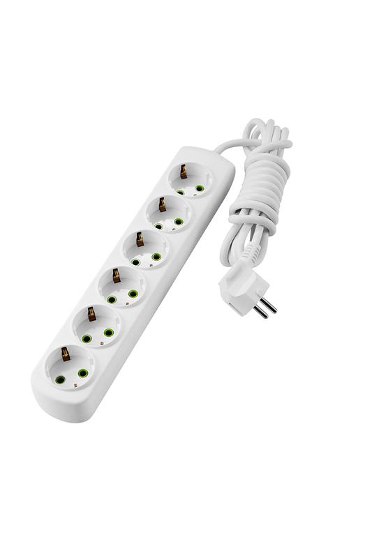 Удлинитель 6х3м с заземл. Letitia LEZARD 721-0603-601