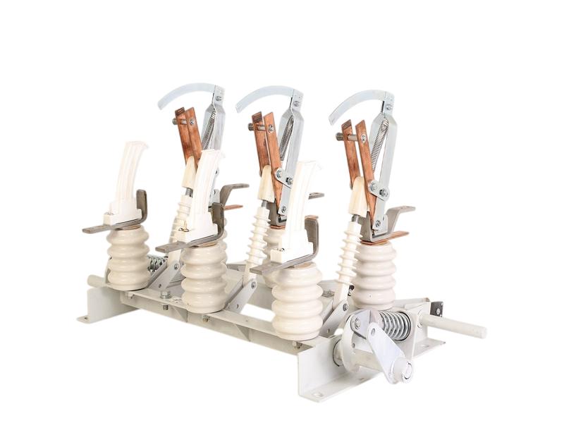 Выключатель нагрузки ВНРкз 10/630-II-УХЛ2 (с приводами ПР-10 и ПР-17) Электрофарфор ЦБ-00004936