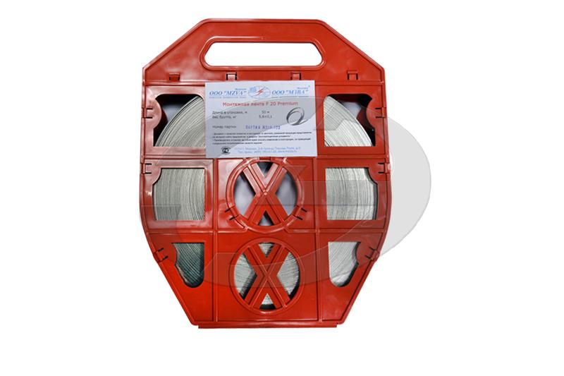 Лента крепления F 20 Premium (уп.50м) МЗВА ЦБ-00000483