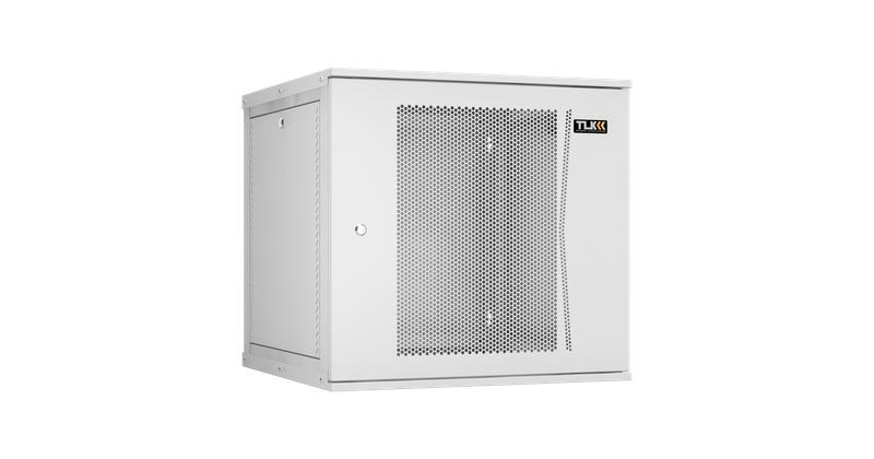 Шкаф настенный 19дюйм 12U 600х569х600мм перфорир. дверь 2 пары монтажн. направляющих разборн. сер. NIKOMAX TWI-126060-R-P-GY