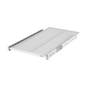 Полка выдвижная 19дюйм Ш418хГ600мм для шкафа и стойки глубиной 800мм сер. NIKOMAX TLK-SHFC-600R-GY