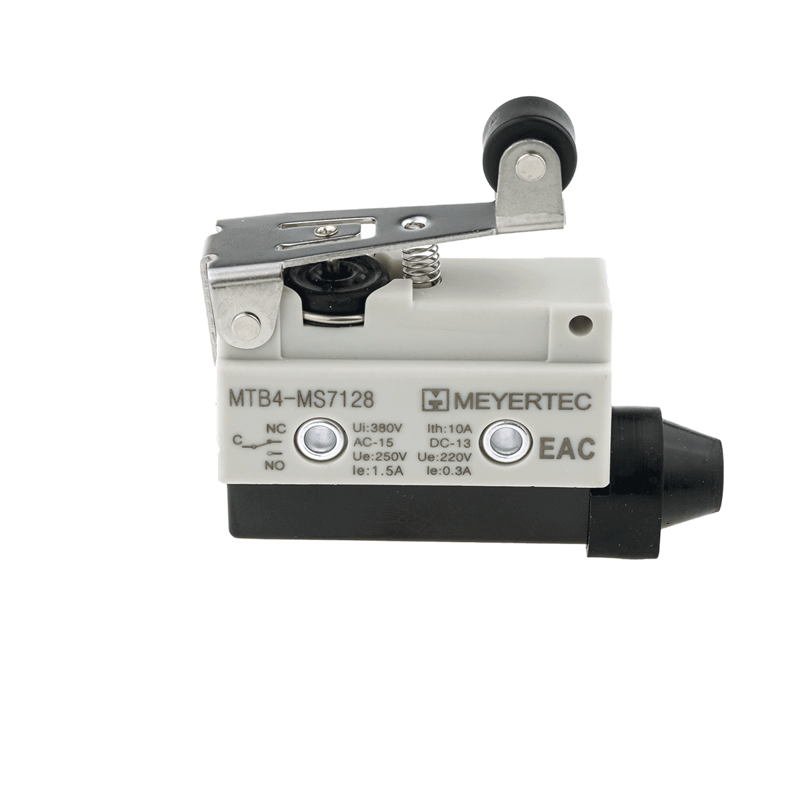 Выключатель концевой NO+NC IP54 рычаг с роликом укороченный MTB4-MS7128 ОВЕН 54264