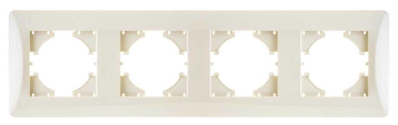 Рамка 4-м Ugra беж. GUSI С1140-003