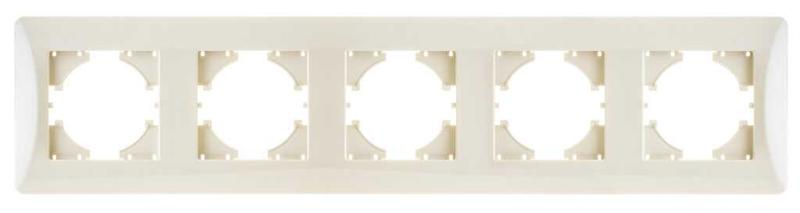 Рамка 5-м Ugra беж. GUSI С1150-003