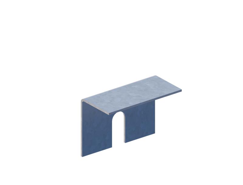 Скоба крышки НЛ-СКц УТ2.5 H=50мм 1.5мм СОЭМИ Н0112193400