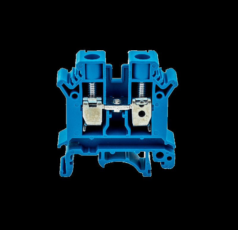 Клемма винтовая проходная 10 кв.мм син. MTU-10BL ОВЕН 54694