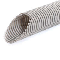 Труба гофрированная ПВХ d50мм без протяжки сер. (уп.20м) Урал Пак ГФ-0000750-020
