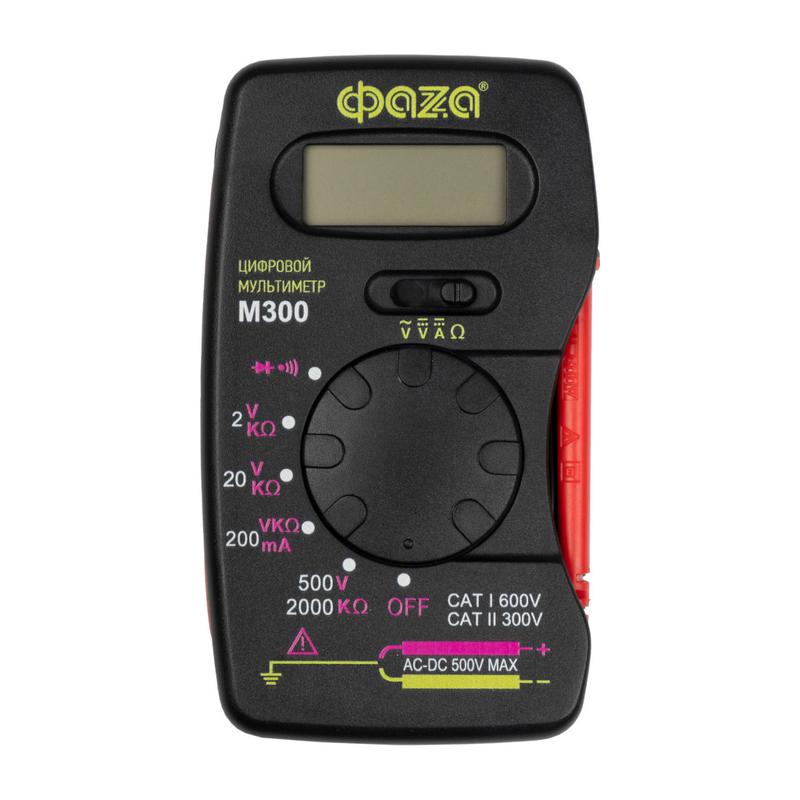 Мультиметр цифровой M300 ФАZА 5008779