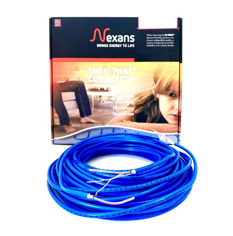 Комплект "Теплый пол" (кабель) одножил. 17Вт/м 185м TXLP/1R 3100/17 NEXANS 10022268