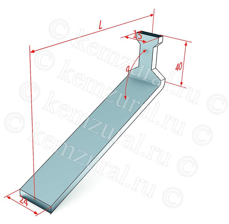 Подвеска кабельная K1165 (2.0мм) УТ1.5 КЭМЗ 468 242416 14
