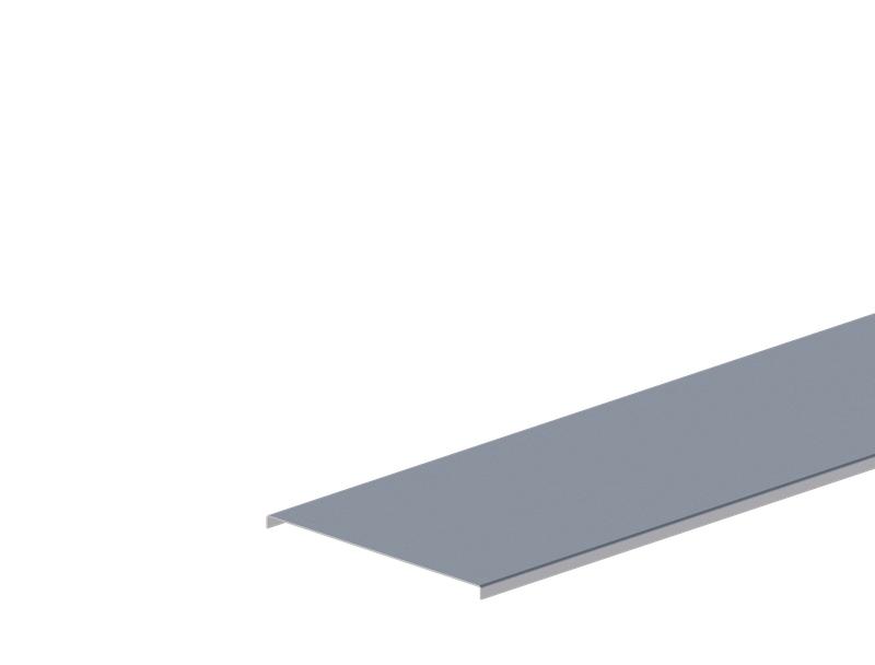 Крышка лотка монтажного прямого осн.200 L2000 1мм ЛК.200.15.2000.1.1 СОЭМИ Н0121211124