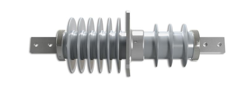Изолятор проходной ИППУ-10/1000-8 УХЛ1 (квадр. фланец) полимер. AIZ ЦБ-00000730