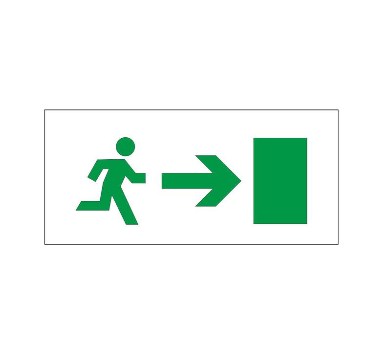 Светильник EHP2-01 05 (MD) "Направление к выходу направо" NLCO 600092