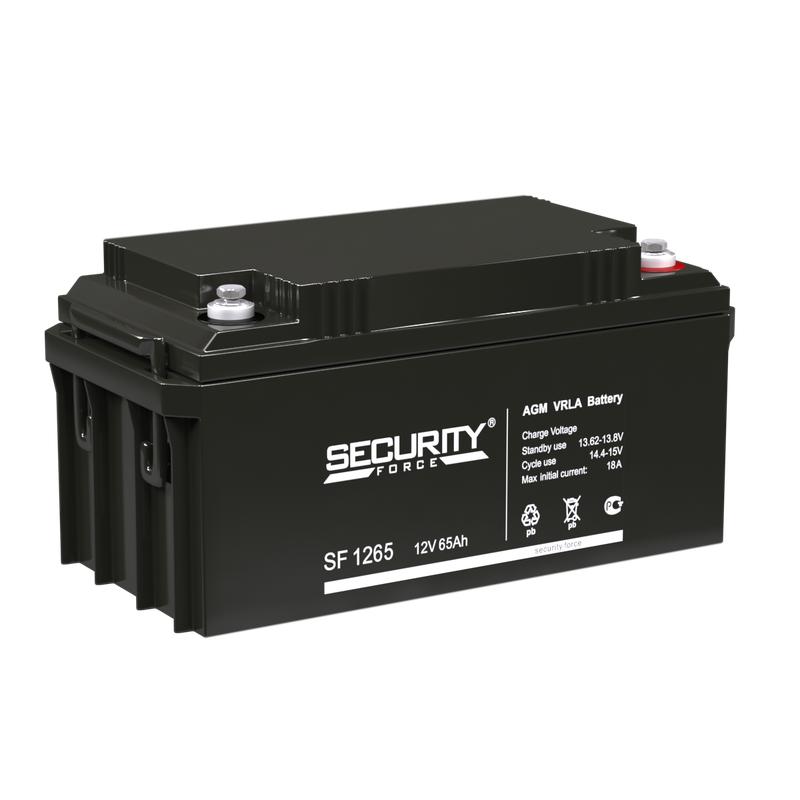 Аккумулятор ОПС 12В 65А.ч SF 1265 Security Force 4614030010009