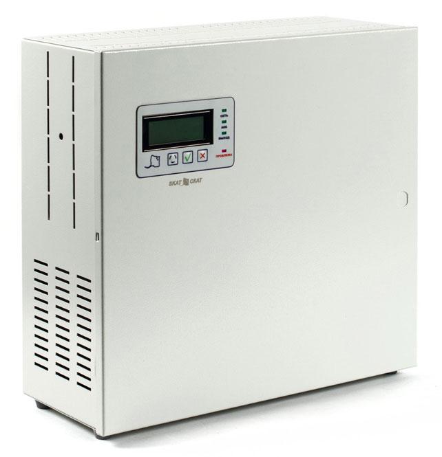 Источник бесперебойного питания SKAT-V.2400 DC-12КМ 24В 12А ЖК дисплей тестер АКБ корректор мощности Бастион 885