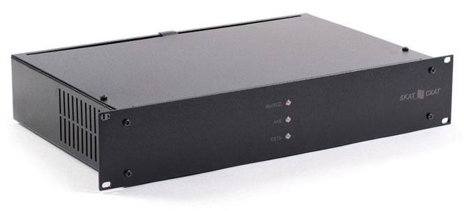 Источник бесперебойного питания SKAT-RLPS.48DC-10 RACK 48В 10А защита выходов АКБ 4 АКБ до 120А.ч 5 реле Бастион 2140