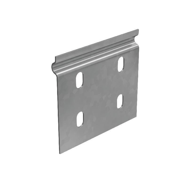 Пластина для борта соединительная H=80мм "ПЛЮС" SP2plus INOX304 КМ PL6503