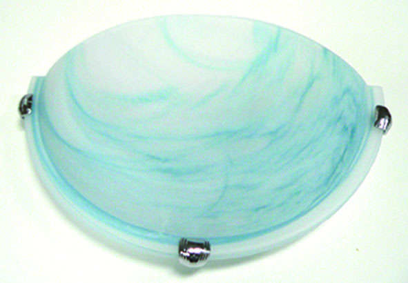 Светильник бра 1х60 "Италия" 1/2 1х60Вт E27 IP20 зел. арм. хром 1751 Альфа Лайт 5003