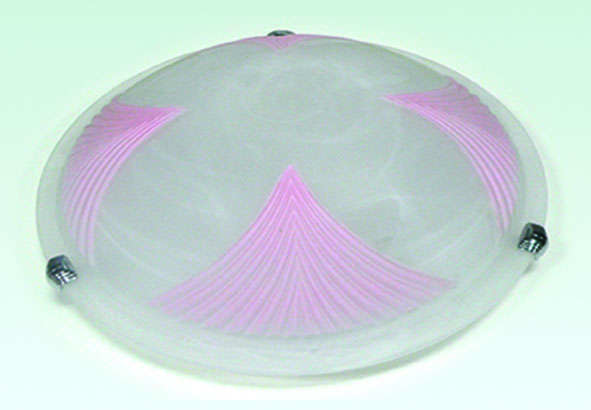 Светильник 3х60 "Перья" d50 роз. арм. хром 2204 Альфа Лайт