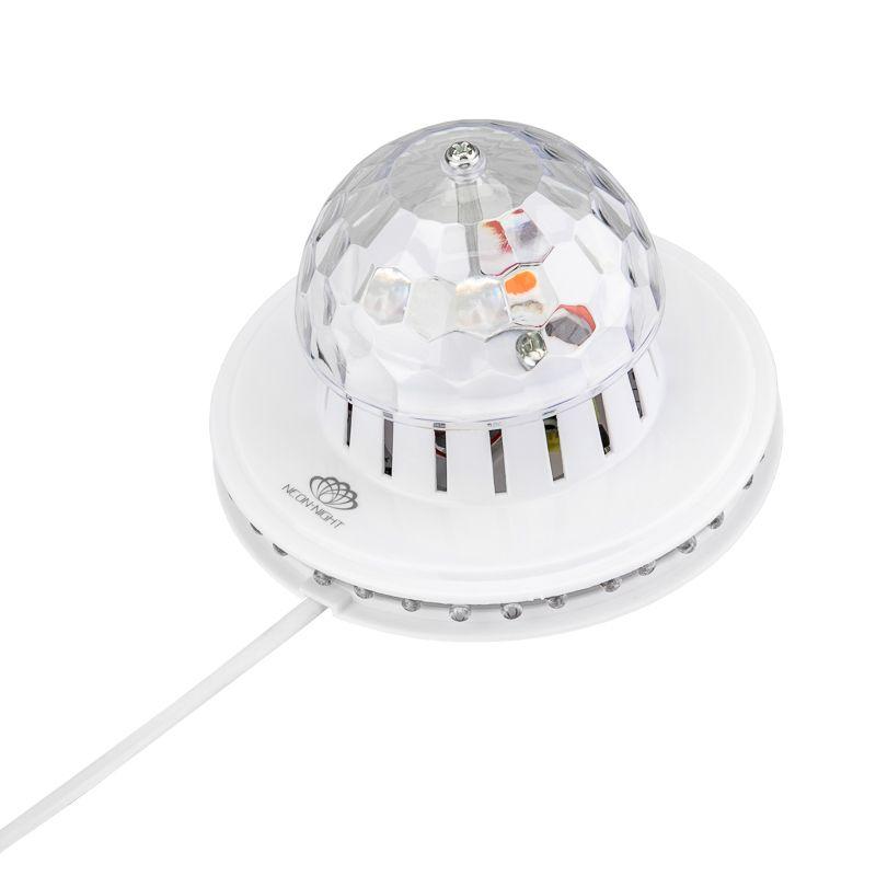 Диско-лампа светодиодная "Летающая тарелка" 36LED 6Вт 230В IP20 Neon-Night 601-256