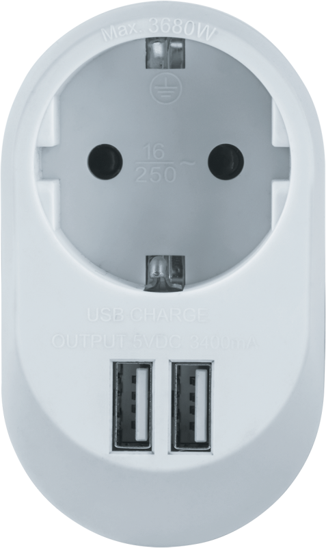 Переходник розетки мультистандартный