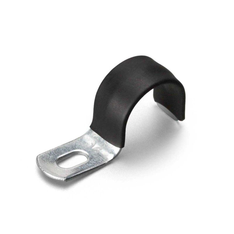 Скоба крепежная однолапковая СМО-П d19-20мм метал. оцинк. с полимер. покрытием (уп.100шт) Fortisflex 62971