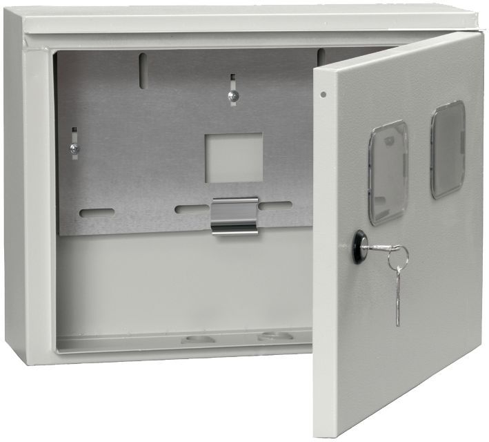 Корпус ЩУ 1/2-0 TITAN 310х420х150мм У1 IP54 метал. IEK MKM51-N-02-54