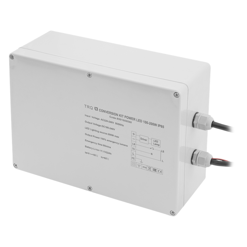 Блок аварийный CONVERSION KIT POWER LED 100-200Вт IP65 СТ 6501000540