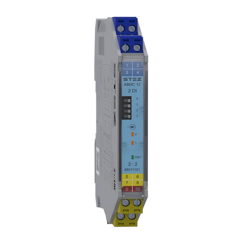 Барьер искрозащиты разделительный переключающий усилитель АВИС12-SL-2NAM-2RO СТЭЗ 65011101