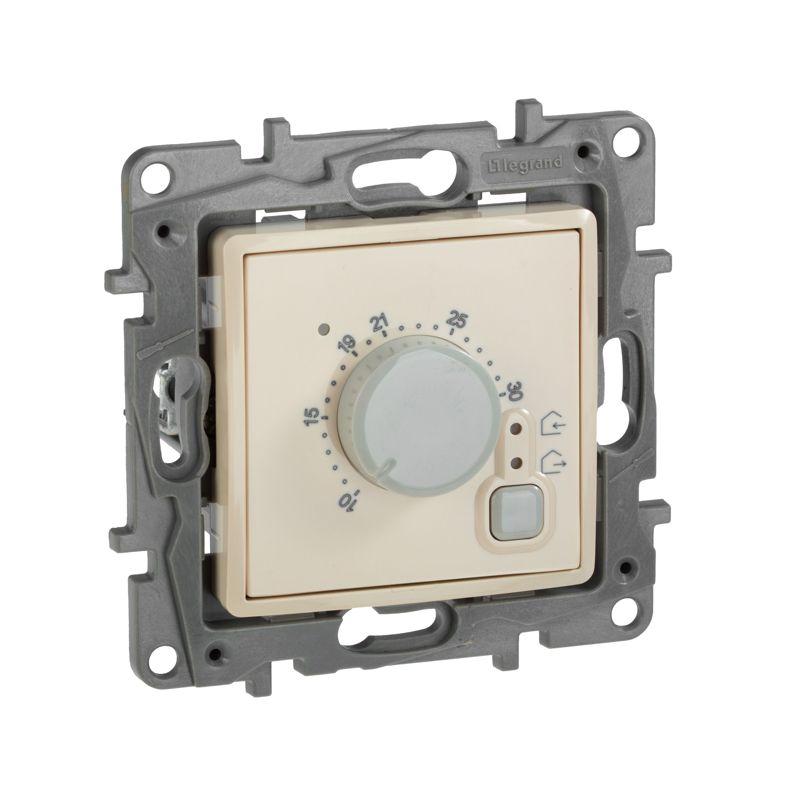 Механизм термостата СП Etika с внешн. датчиком для тепл. полов сл. кость IEK 672330