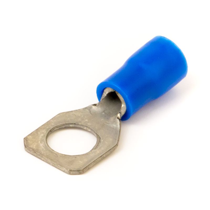 Наконечник кольц. изол. 1.5-2.5кв.мм отв. d5.2мм син. (уп.100шт) DKC 2B5P