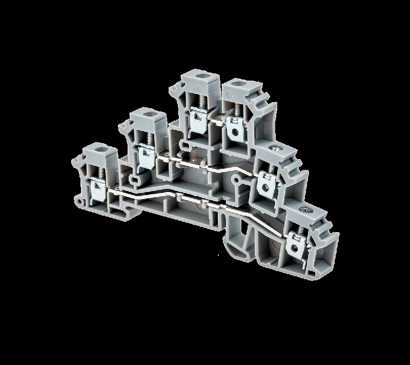 Клемма винтовая трехуровневая 2.5 кв.мм сер. MTU-TR2.5 ОВЕН 69598