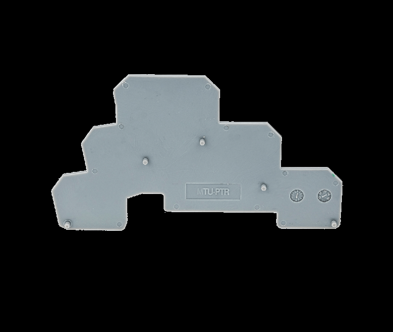 Заглушка торцевая MTU-PTR для трехуровневых винт. клемм сер. (уп.20шт) ОВЕН 69599