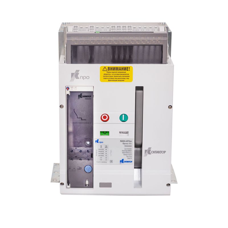 Выключатель автоматический 3п 1600А 50кА ВА50-45 16С (С) (Протон) Контактор 7006069